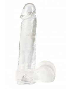 Realistische Dildo met Ballen en Zuignap - 22 cm
