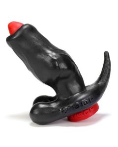 Holle Buttplug - Zwart/Rood