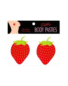 Eetbare Body Stickers - Aardbei
