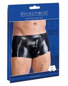 Wetlook Heren Boxer Met Rits