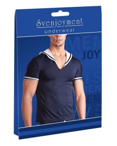Matrozen T-shirt - Marineblauw/Wit