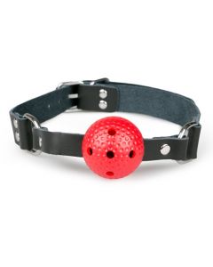 Ball Gag - Zwart/Rood