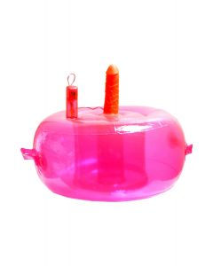 Opblaasbare sekspoef met vibrator