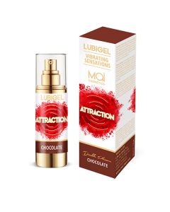 Intieme Gel met Tintelend Vibrator Effect - Chocolade
