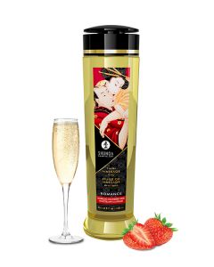 Shunga - Organica Massage Olie Sparkling Stawberry Wine 240 ML los