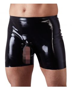Latex Short Met Cockring