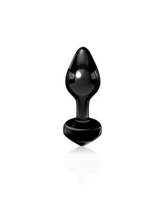 Glazen buttplug Icicles No 44 zwart