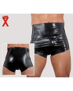 Latex boxershort taille hoog