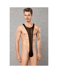 Doreanse Sexy Heren String Body - Zwart