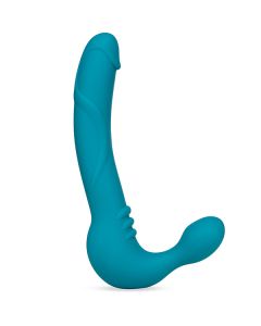 Strapless Strap-on Temptasia Luna - Blauw