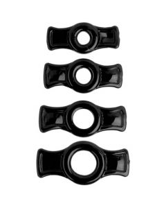 TitanMen Penis Ring Set - Black
