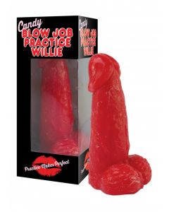 Blow Job Practice Willie - Aardbeiensmaak