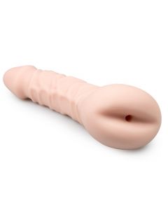Doc Johnson - Mangina masturbator en dildo - Huidskleur