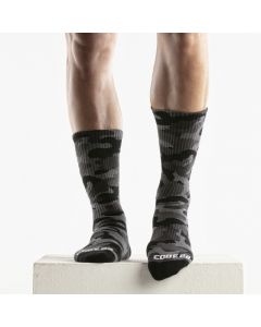 Code 22 Military Sock - Camo Grey