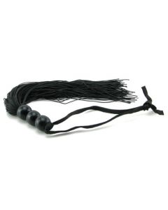 S&M Small Rubber Whip: Black