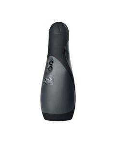 Luxe vibrerende masturbator zwart