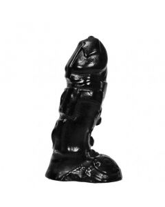 All Black Dildo - 18 cm kopen