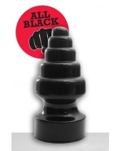 All Black Victor Buttplug - 27 cm