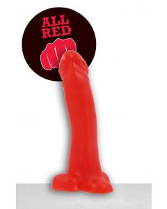 All Black Dick Dildo - 22 cm