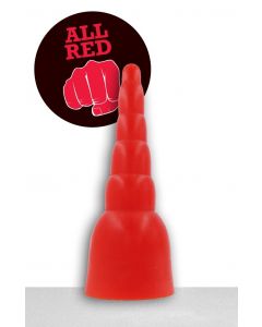 All Black Gijs Dildo - 31 cm red 