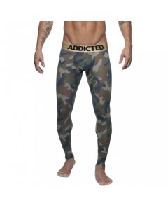 Addicted Camouflage Legging - Long John voorkant