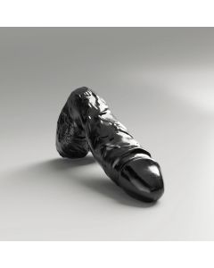 All Black Fisting Dildo Bodybuilder - Zwart