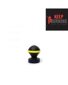 All Black- Zwarte ronde buttplug