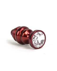 Aluminium Alloy Anaal Plug - Rood kopen