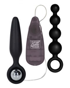 Anaal Plug Booty Call Vibro Kit - Zwart
