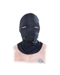 BDSM Masker Met Ritsen open