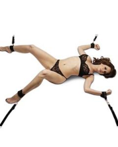 Bed Bondage Fetish Dreams - Zwart voorkant