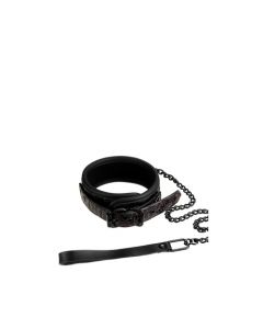 Blaze Halsband Met Ketting Paars