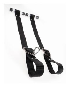Bondage Deur Handboeien - Zwart los