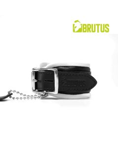 BRUTUS Leren Enkelboeien - Wit
