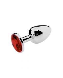 Buttplug Aluminium Large - Rood