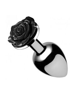 Buttplug Black Rose - Medium los