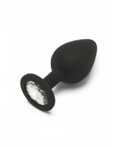 Buttplug Diamond Booty Jewel - Medium zijkant