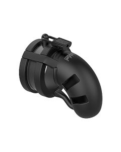 Chastity  Cage Model 18 - 3.5" - met Ballsplitter zijkant
