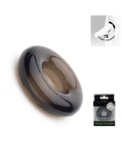 Chubby Rubber Cockring - Smoke