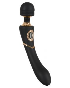 Cleopatra Wand Massager - Zwart zijkant