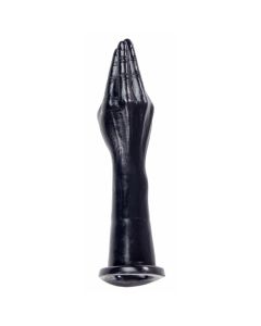 Dildo Gesloten Vuist Fist Up - Zwart voor