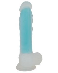 Dildo met Zuignap - Glow in the Dark