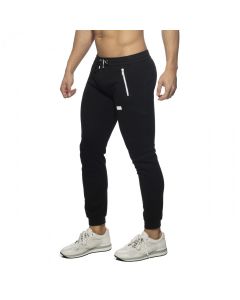 Joggingbroek Met Dubbele Rits - Zwart