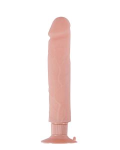 Dreamtoys - Realistische vibrator met zuignap - Huidskleur