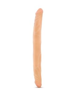 Dubbele Dildo van 35 cm - Huidskleur