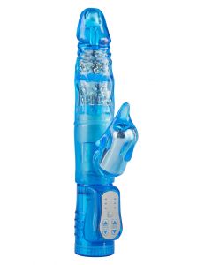 Dubbele Dolfijn Vibrator - Blauw