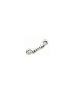 Dubbele karabijn haken 9 cm
