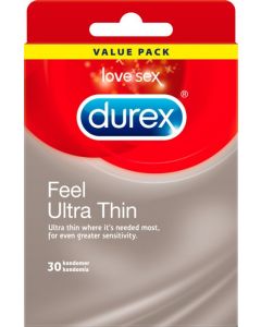 Durex Ultra Dunnen Condooms - 30 stuks