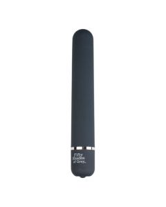 Klassieke vibrator - 50 tinten grijs 