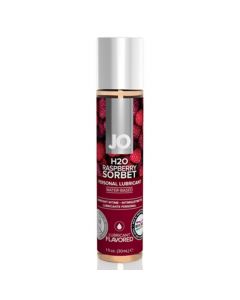 O H2O Glijmiddel Raspberry Sorbet - 30 ml